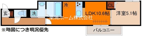 D-ROOM桂川の物件間取画像